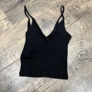 Urban Outfitters Black Crop Top Tank Top